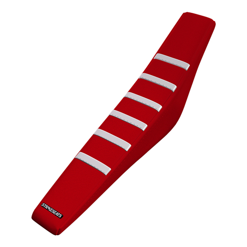 Beta XTrainer 250/350 23-24 WHITE/RED/RED Gripper Ribbed Seat Cover