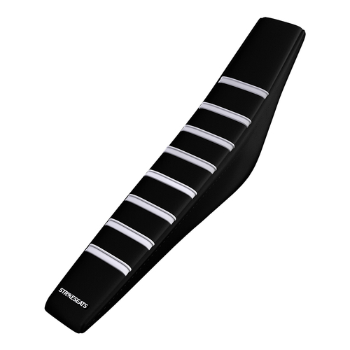 Husqvarna TC50 24-25 WHITE/BLACK/BLACK Gripper Pleated Seat Cover