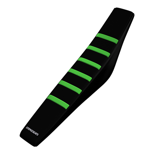 Kawasaki KLX300R 20-25 GREEN/BLACK/BLACK Gripper Ribbed Seat Cover