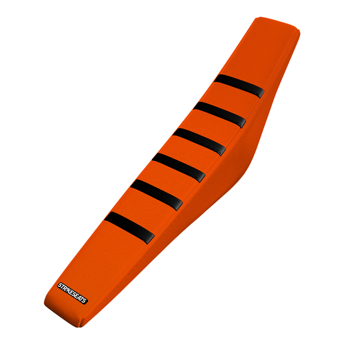 KTM Freeride 12-24 BLACK/ORANGE/ORANGE Gripper Ribbed Seat Cover