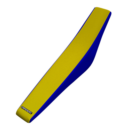 Sherco 125/250/300SE/250/300/450/500SEF 2025 YELLOW/BLUE Gripper Seat Cover