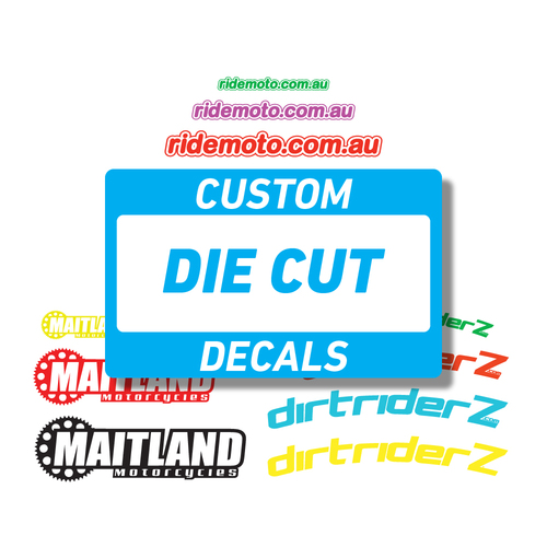 Custom Die Cut Decals