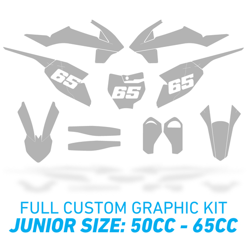 Full Custom Graphics Kit - Junior Size 50cc - 65cc