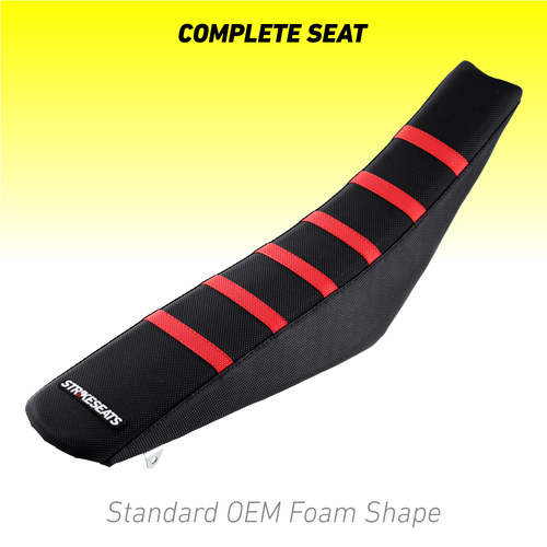 Honda CRF250 10-13/CRF450 09-12 RED/BLACK/BLACK Standard OEM Complete Seat