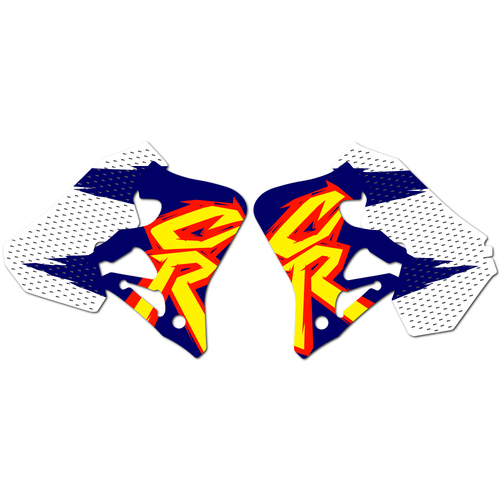 Honda CR125 1995 OEM Replica Shroud Graphics