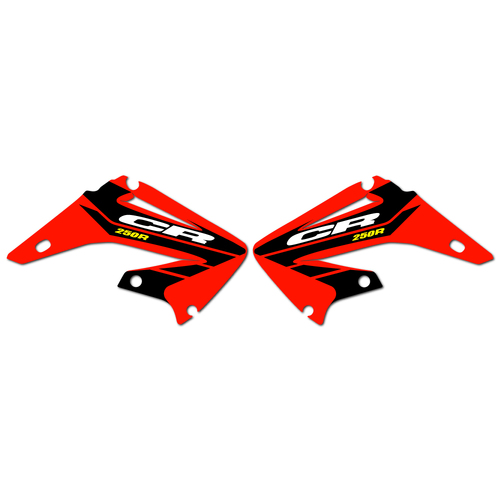 Honda CR250 2004 OEM Replica Shroud Graphics