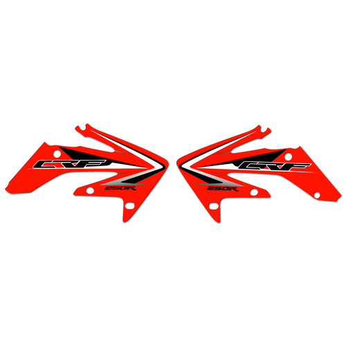 Honda CRF250 2009 OEM Replica Shroud Graphics