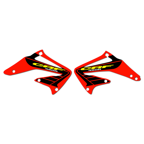 Honda CRF450 2002 OEM Replica Shroud Graphics