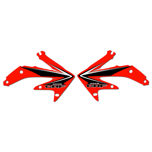 Honda CRF450 2008 OEM Replica Shroud Graphics