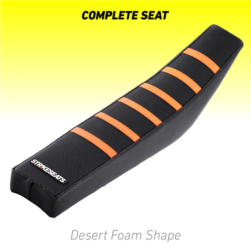 KTM SX/SXF/XC/XCF 16-18 /EXC/EXCF 17-19 ORANGE/BLACK/BLACK DESERT Complete Seat