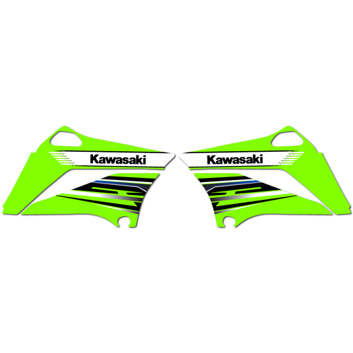 Kawasaki KLX110 2012 OEM Replica Shroud Graphics