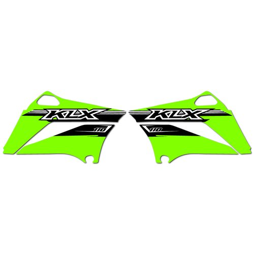 Kawasaki KLX110 2016 OEM Replica Shroud Graphics