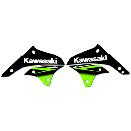 Kawasaki KLX450R 2010 OEM Replica Shroud Graphics