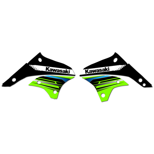 Kawasaki KLX450R 2012 OEM Replica Shroud Graphics
