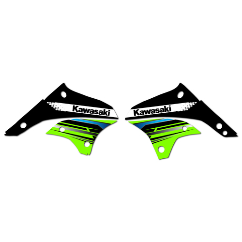 Kawasaki KLX450R 2013 OEM Replica Shroud Graphics