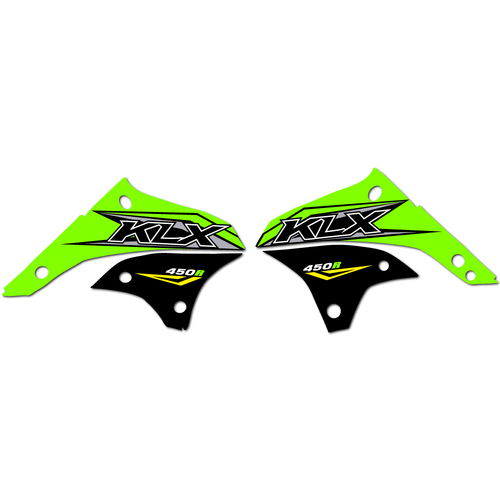 Kawasaki KLX450R 2015 OEM Replica Shroud Graphics