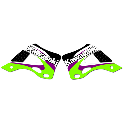 Kawasaki KX125 1999 OEM Replica Shroud Graphics