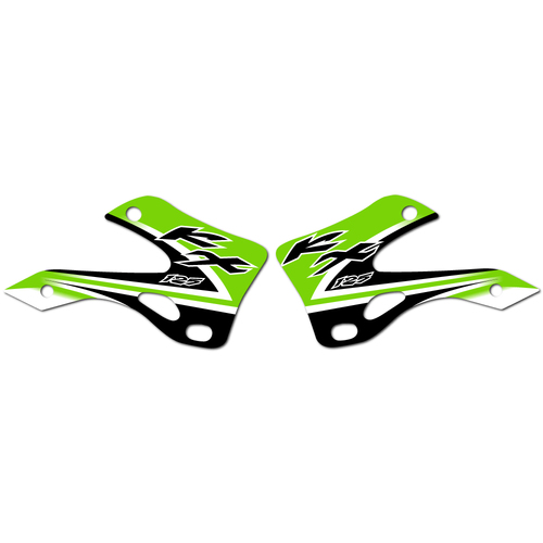 Kawasaki KX125 2002 OEM Replica Shroud Graphics