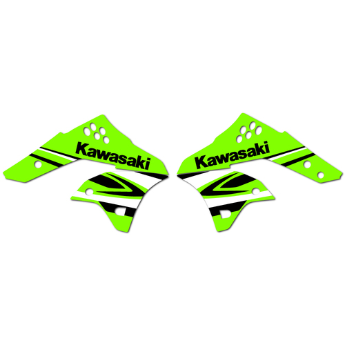 Kawasaki KX250F 2008 OEM Replica Shroud Graphics