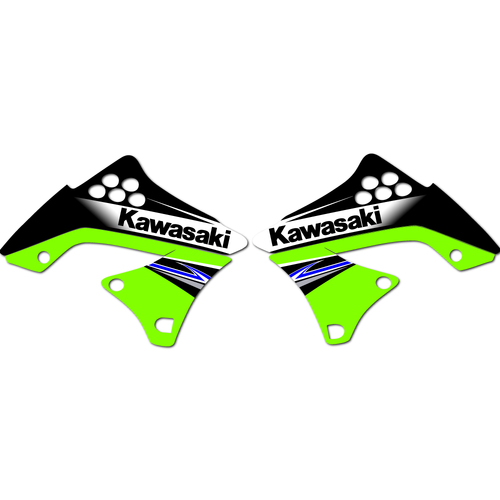 Kawasaki KX250F 2011 OEM Replica Shroud Graphics