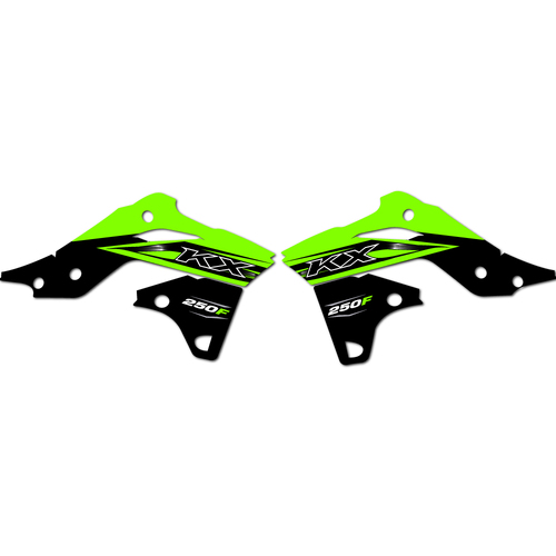 Kawasaki KX250F 2016 OEM Replica Shroud Graphics
