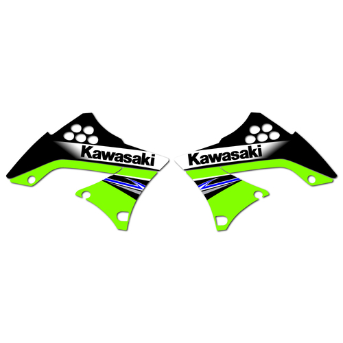 Kawasaki KX450F 2011 OEM Replica Shroud Graphics