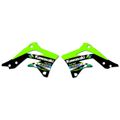 Kawasaki KX450F 2013 OEM Replica Shroud Graphics