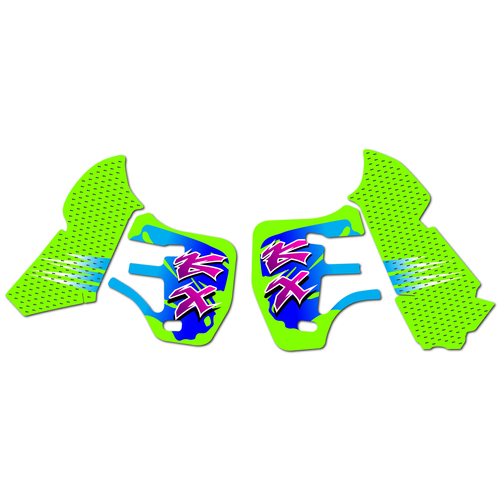 Kawasaki KX500 1992 OEM Replica Shroud Graphics