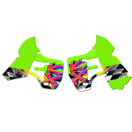 Kawasaki KX500 1995 OEM Replica Shroud Graphics