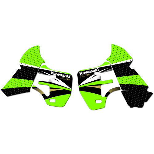 Kawasaki KX500 1998 OEM Replica Shroud Graphics
