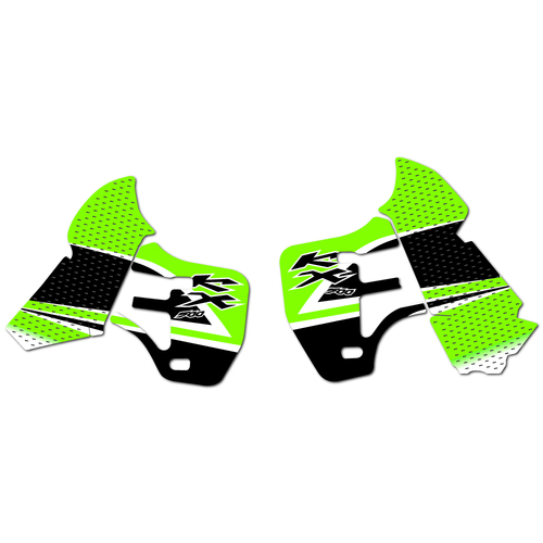 Kawasaki KX500 2002 OEM Replica Shroud Graphics