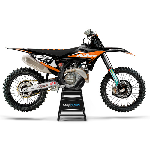 KTM Adore Black Graphics Kit