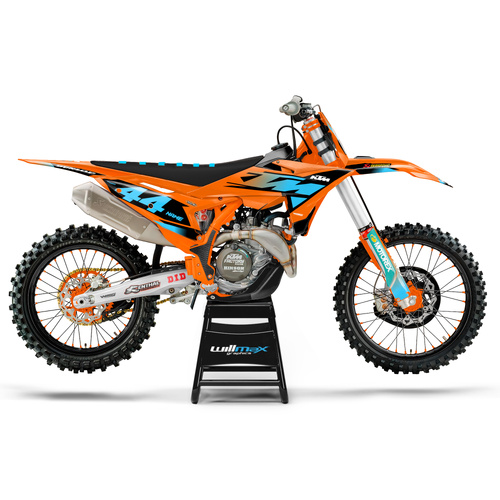 KTM Air Light Blue Graphics Kit
