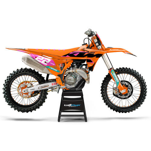 KTM Ascend Pink Graphics Kit