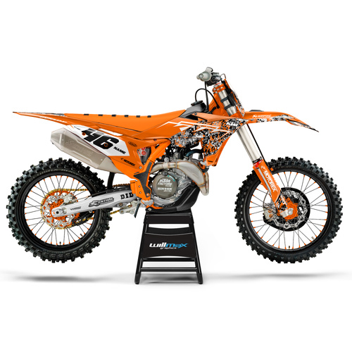 KTM Blotched Graphics Kit