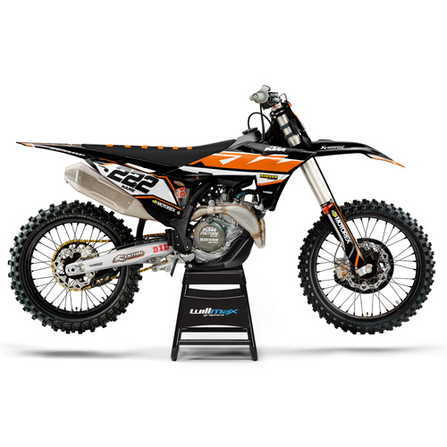 KTM Fracture Black Graphics Kit