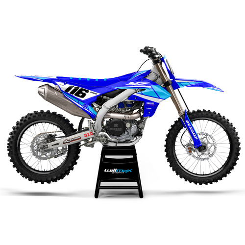 Yamaha Admire Light Blue Graphics Kit