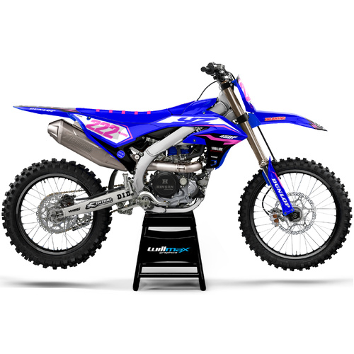 Yamaha Ambition Pink Graphics Kit