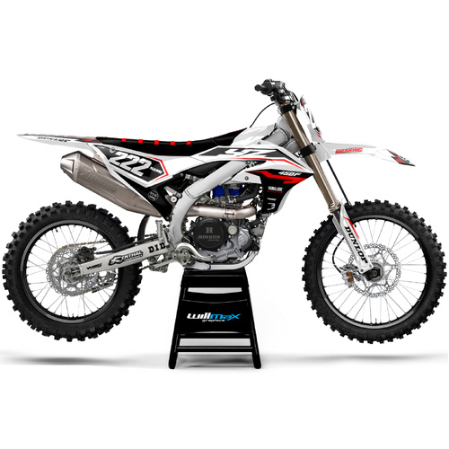 Yamaha Ambition White Graphics Kit