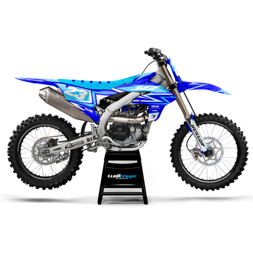Yamaha Break Light Blue Graphics Kit