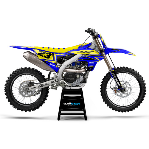 Yamaha Break Yellow Graphics Kit