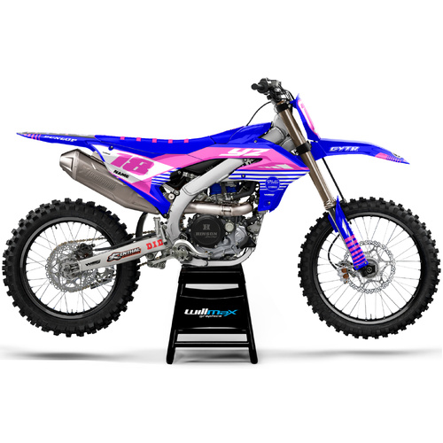 Yamaha Breeze Pink Graphics Kit