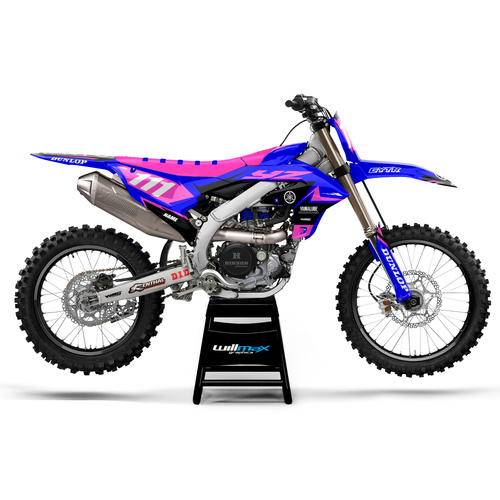 Yamaha Crush Pink Graphics Kit