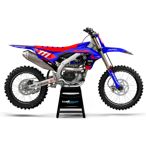 Yamaha Crush Red Graphics Kit
