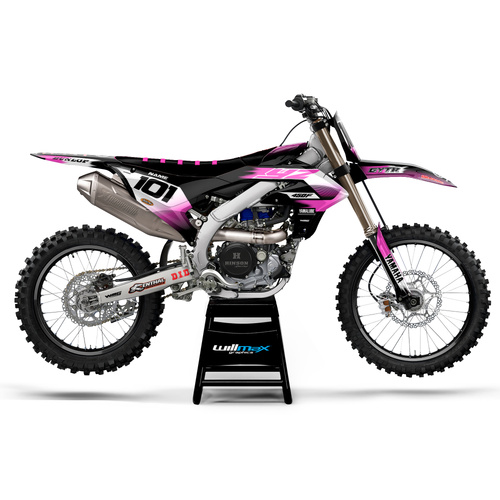 Yamaha Dream Black Pink Graphics Kit