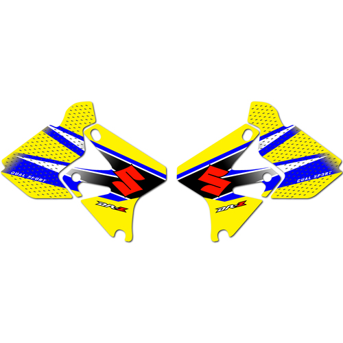 Suzuki DRZ400 2008 OEM Replica Shroud Graphics