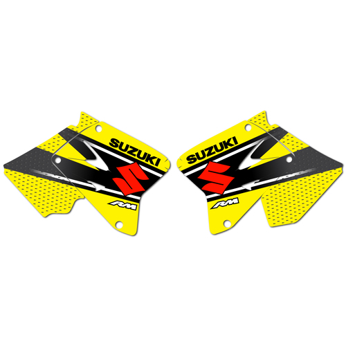 Suzuki RM250 2002 OEM Replica Shroud Graphics