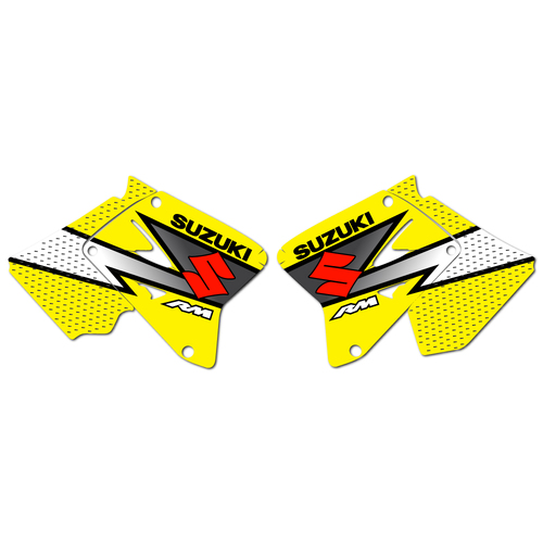 Suzuki RM250 2003 OEM Replica Shroud Graphics