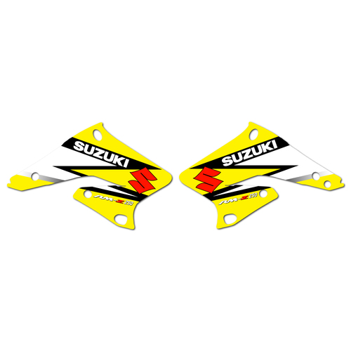 Suzuki RMZ250 2004 OEM Replica Shroud Graphics