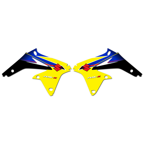 Suzuki RMZ450 2009 OEM Replica Shroud Graphics